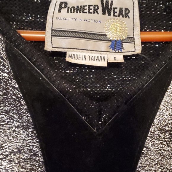 Vintage Pioneer Brand Western Sweater - Black and Silver - Picture 6 of 6